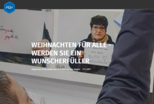 Blick auf die Wand mit den Wünschen