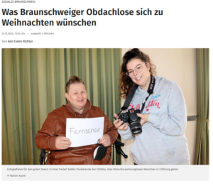 Benita mit einer Wünschenden