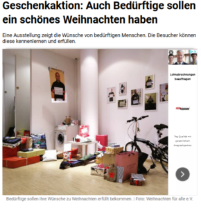 Blick in die Ausstellung des Wunscherfüllers