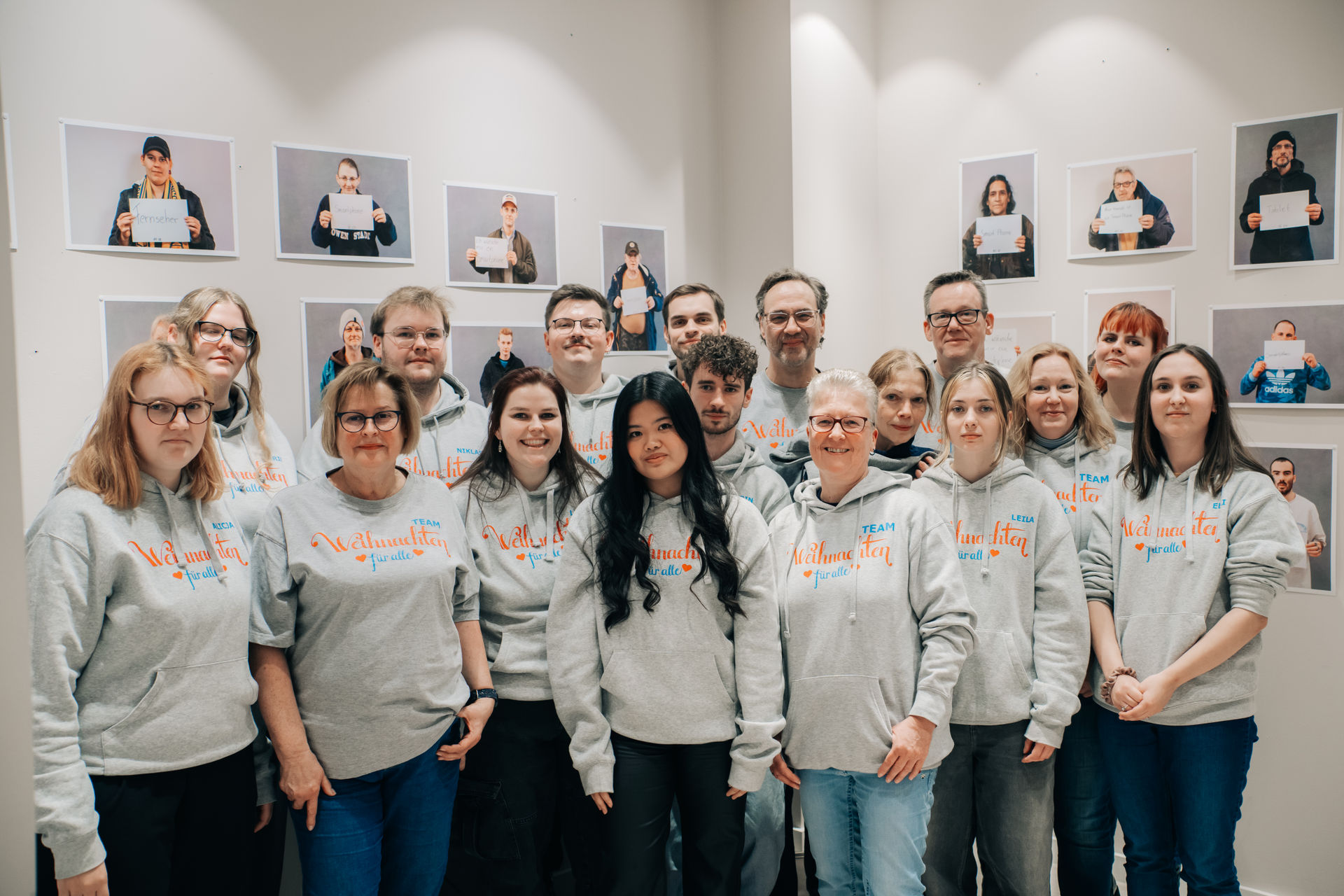 Das Team der Wunscherfüllenden 2025